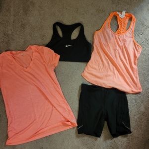Lot of Nike, Newbalance and Bcg workout clothes